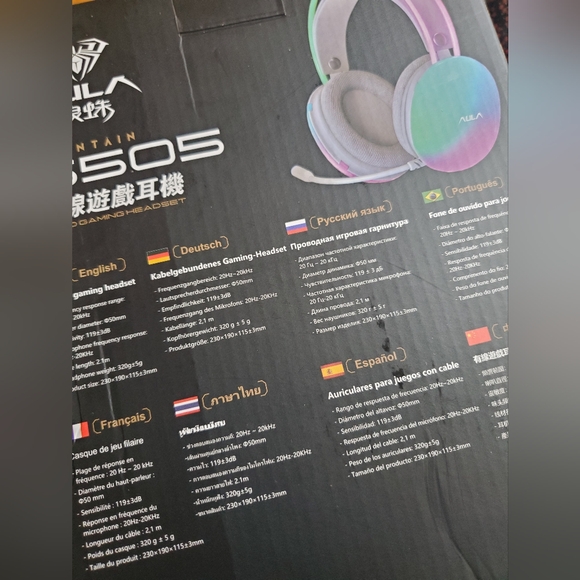 Final price Gaming Geadset Computer Headset Pink - Picture 2 of 4